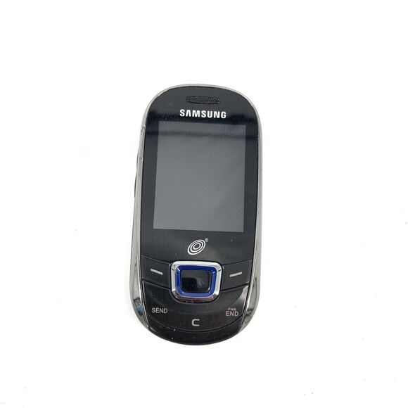 Samsung TracFone Slider Cell Phone Black Prepaid Service Provider No Contract - Picture 1 of 5